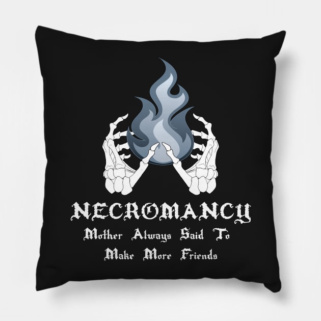 Necromancers Pillow by Wykd_Life