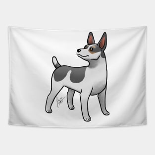 Dog - Rat Terrier - Black Tri-Color Tapestry