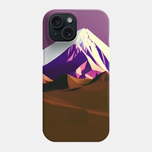 Mount Kilimanjaro's art Phone Case