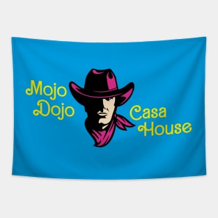 mojo dojo retro art Tapestry