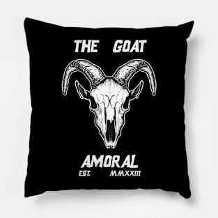 THE GOAT | GOAT HEAD SKULL Pillow