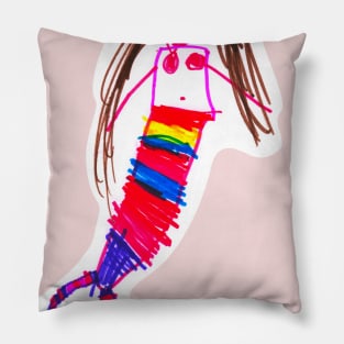 MERMAID  OUR WORLD THROUGH THE EYES OF A CHILD Pillow