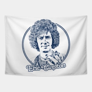 Eric Clapton --- Retro Style Fan Artwork Tapestry