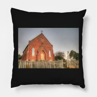 Hill End Church Pillow