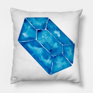 Blue crystal Pillow