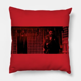 Sanjuro Red Pillow