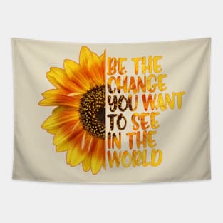 Be the Change Tapestry