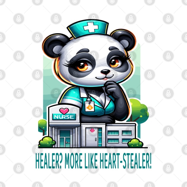 Heart Stealing Panda Nurse, Healing With Love by maknatess