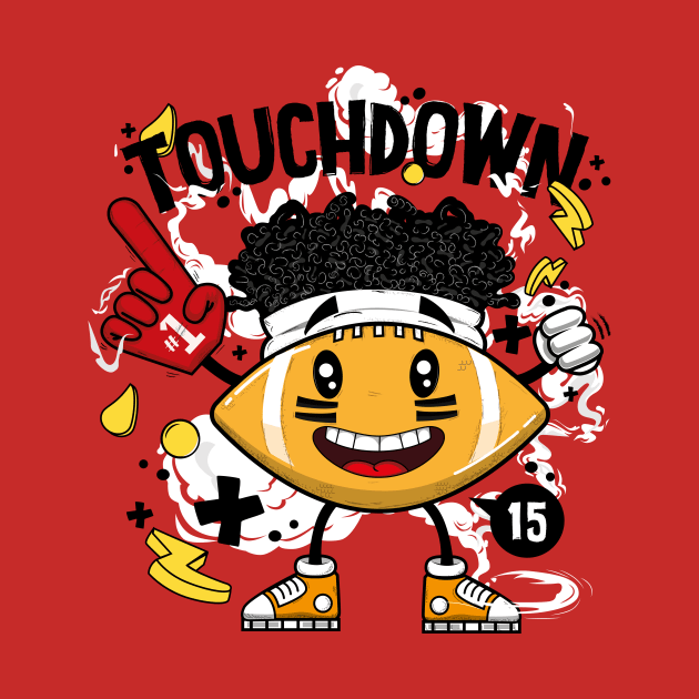 Patrick Mahomes Chiefs' Victory by HarlinDesign