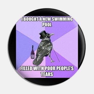 Swimming pool with poor people's tears Pin