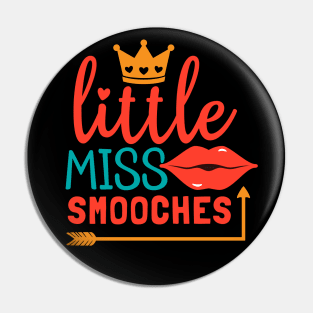 Little Miss Smooches Pin