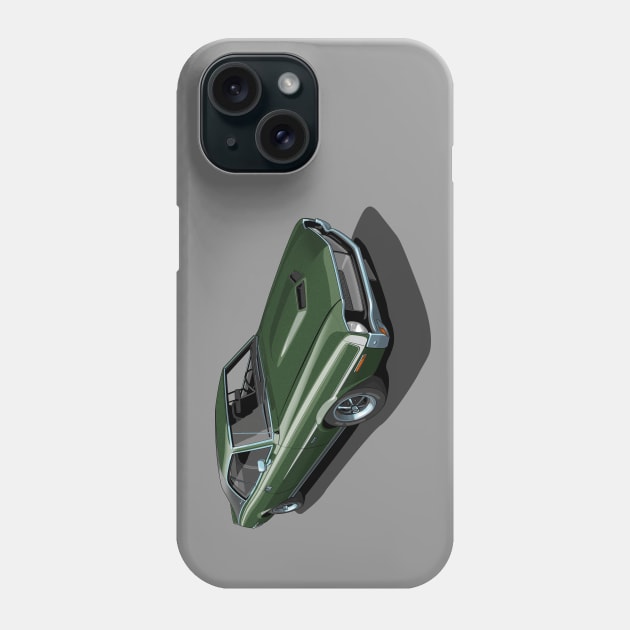 AMC Javelin in Glen Green Phone Case by candcretro