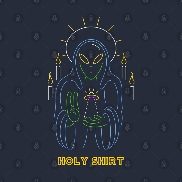 Holy shirt alien by G4M3RS