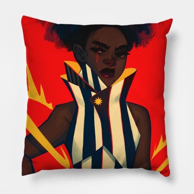 Carmine Pillow by GDBee