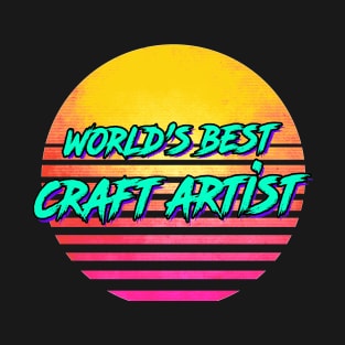 1980s Retro Craft Artist Gift T-Shirt