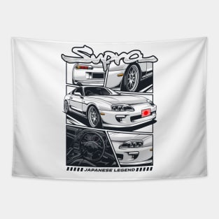 Supra MK4 Manga Tapestry