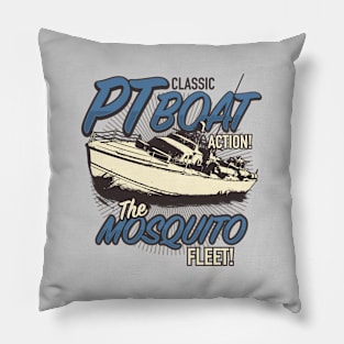 WW2 PT Boat Mosquito Pillow