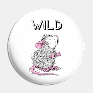 Wild rat Pin