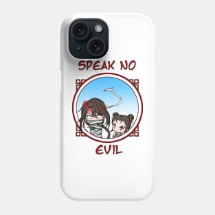 TGCF - Speak No Evil - Qi Rong, Guzi and Rouye Chibis Phone Case