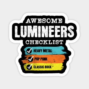 Awesome Luminer checklist Magnet