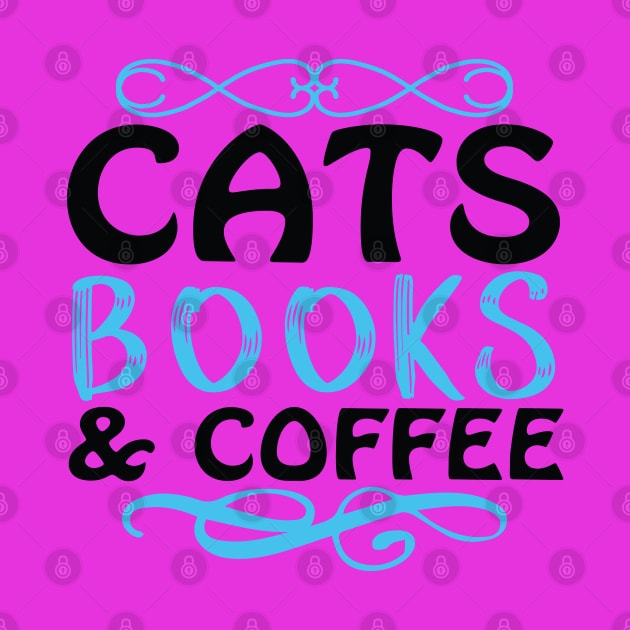 potter cats book and coffee or tea by Ahmed1973