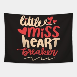 little miss heart Tapestry