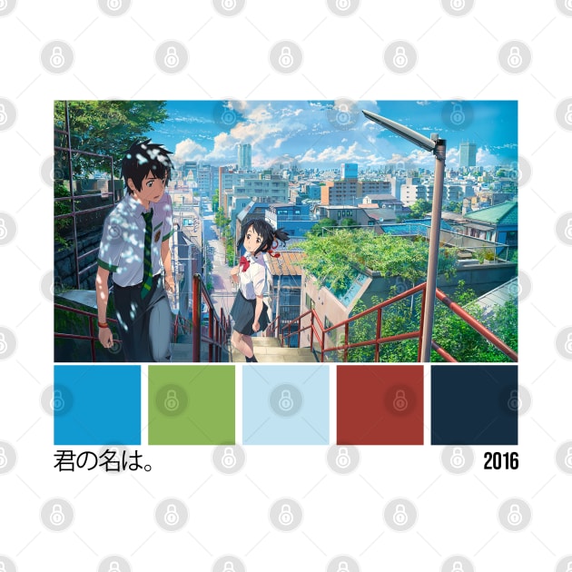 Your Name - Kimi no Na wa - Tu nombre Color Palette by AEndromeda