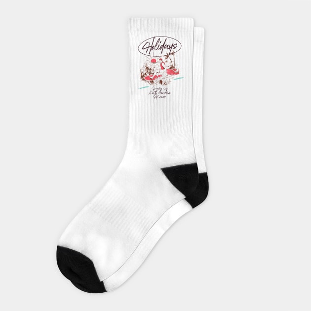 Holidays Socks by TEENIE DESIGN