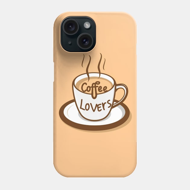 Coffee lovers gift Phone Case by Spaceboyishere