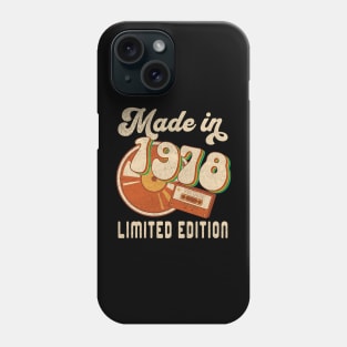 Made in 1978 Limited Edition Phone Case