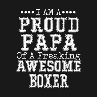 Proud Dad of an Awesome Corgi T-shirt Dog Dad Father's Day BOXER T-Shirt