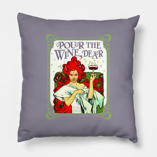 China - Pour The Wine, Dear Pillow by SortaFairytale