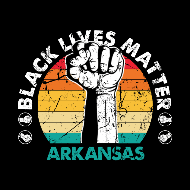 Arkansas black lives matter political protest by Jannysingle