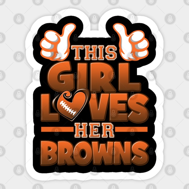 Browns Stickers for Sale