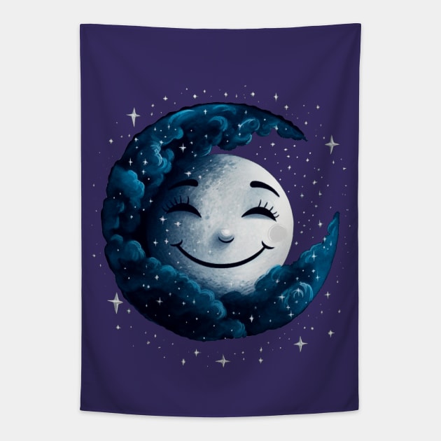 Sweet moon dreams Tapestry by NATLEX