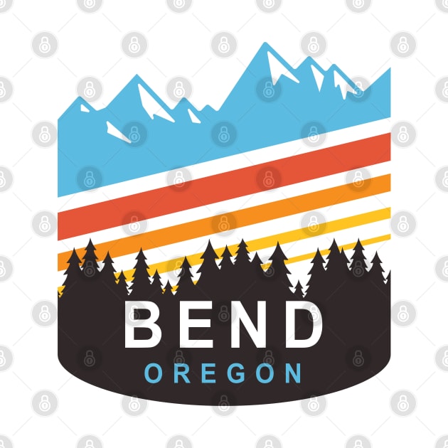 Bend Oregon by Eureka Shirts