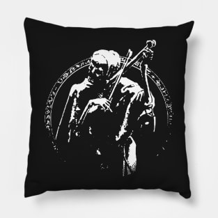 Death as a Musician Pillow