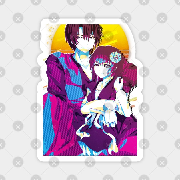 Yona of the Dawn - Hak and Yona Magnet by 80sRetro