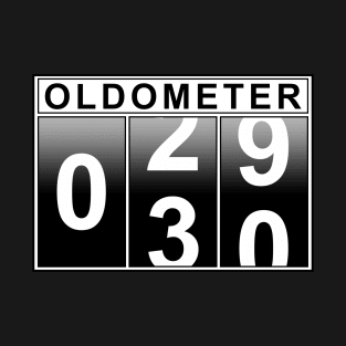 30th Birthday Oldometer T-Shirt