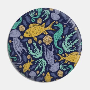 Aquatic Life Design Pin