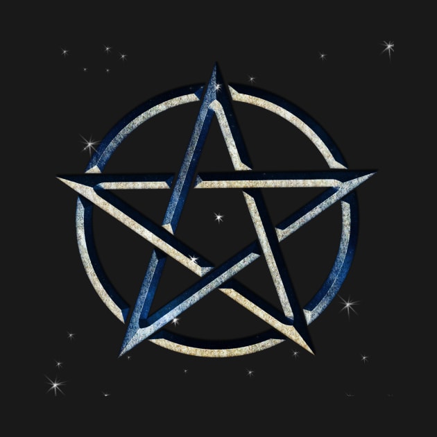 Blue Pentagram by emma17