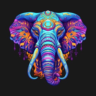 Psychedelic Elephant T-Shirt