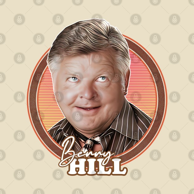 Benny Hill --- 70s Retro Fan Design by DankFutura