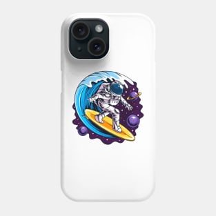 Space Surfing Phone Case