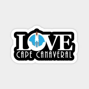 LOVE Cape Canaveral Magnet