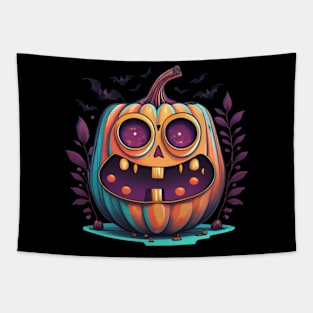 Vintage Halloween Pumpkin 2023. Halloween 2023 Tapestry