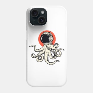 Octopus astronaut Phone Case