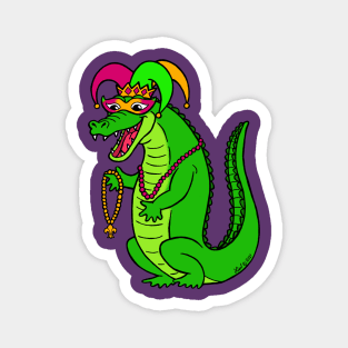 Mardi Gator Magnet