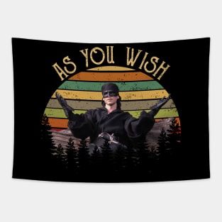 As You Wish , The Princess Bride Retro Tapestry