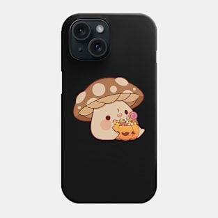 Trick or treat mushroom Phone Case